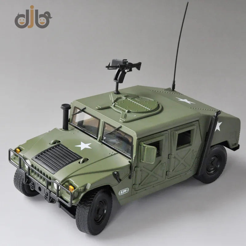 1:18 Delta Force Diecast H1 SUV Tactical HUMVEE - Military Model Toy