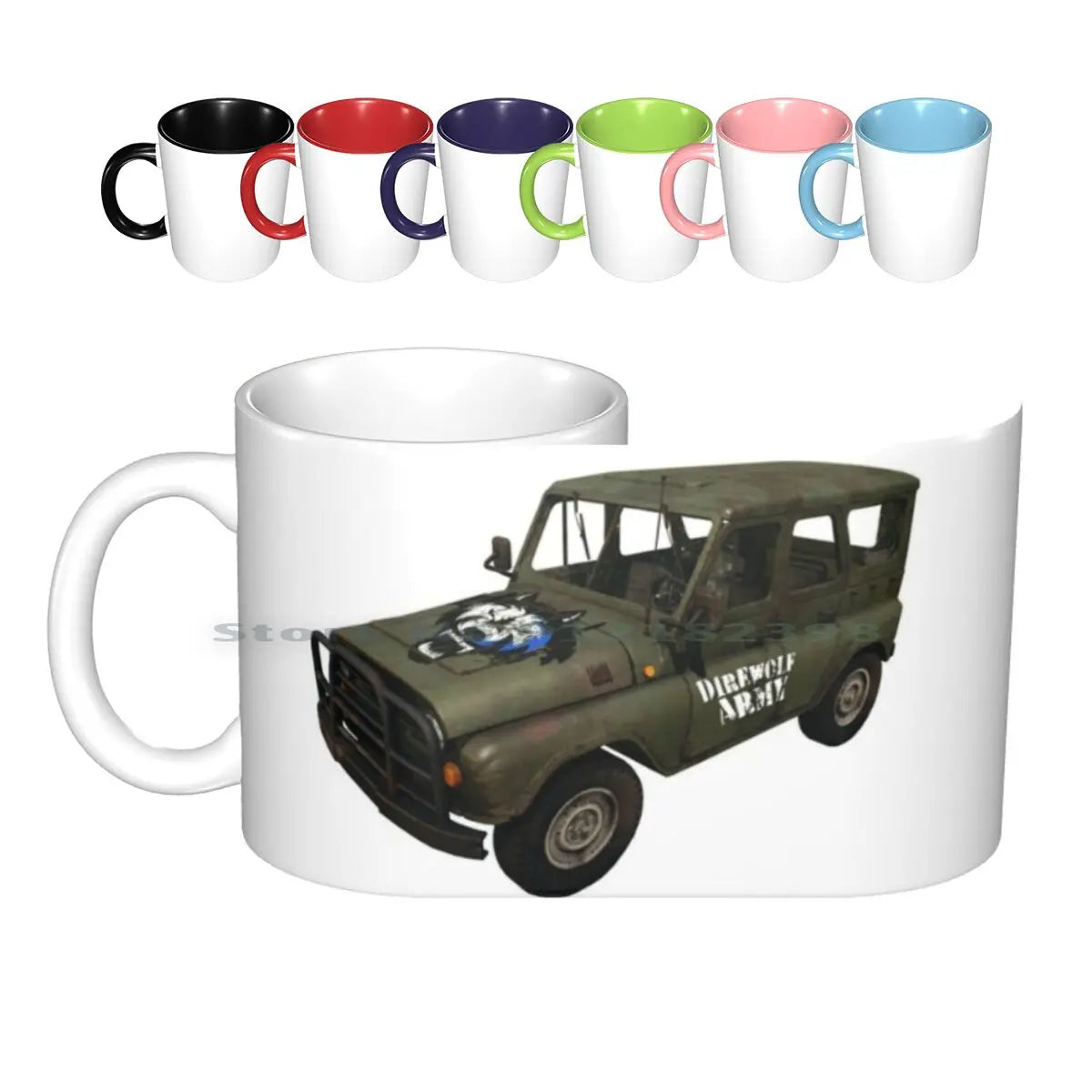 Delta Force PUBG Ceramic Mug - Direwolf Edition Coffee & Tea Cup