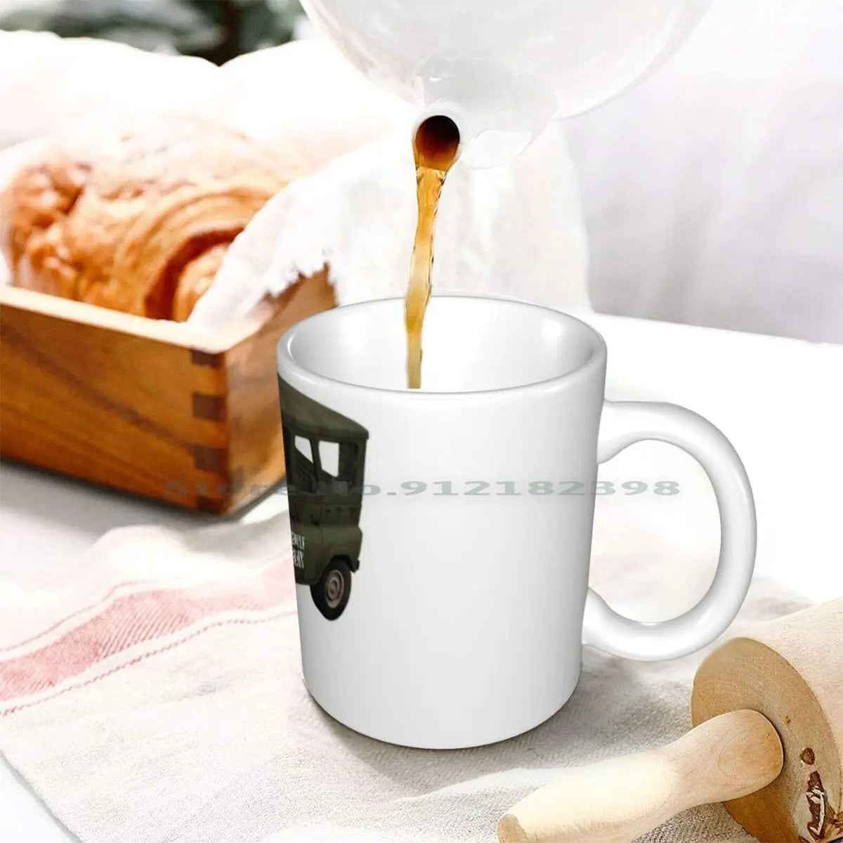 Delta Force PUBG Ceramic Mug - Direwolf Edition Coffee & Tea Cup