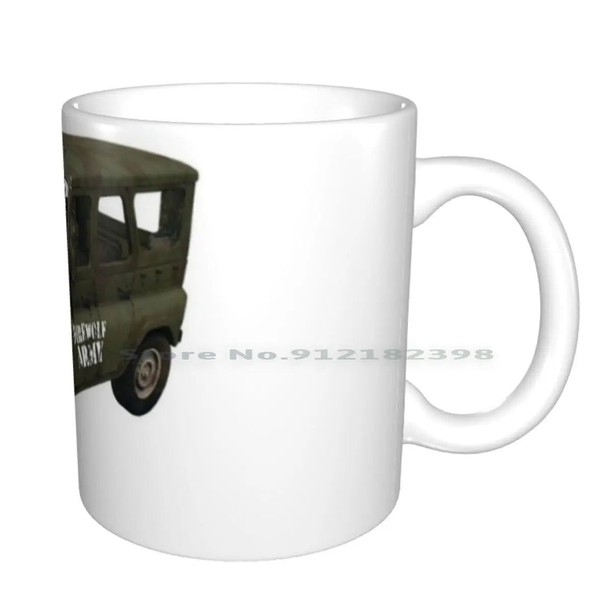 Delta Force PUBG Ceramic Mug - Direwolf Edition Coffee & Tea Cup