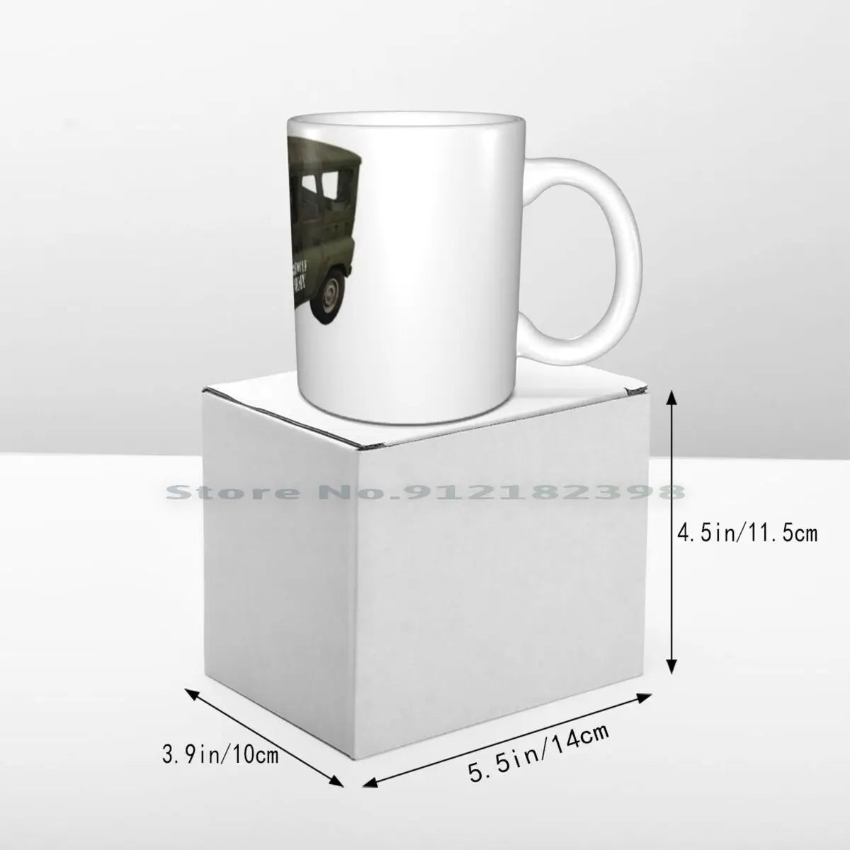 Delta Force PUBG Ceramic Mug - Direwolf Edition Coffee & Tea Cup