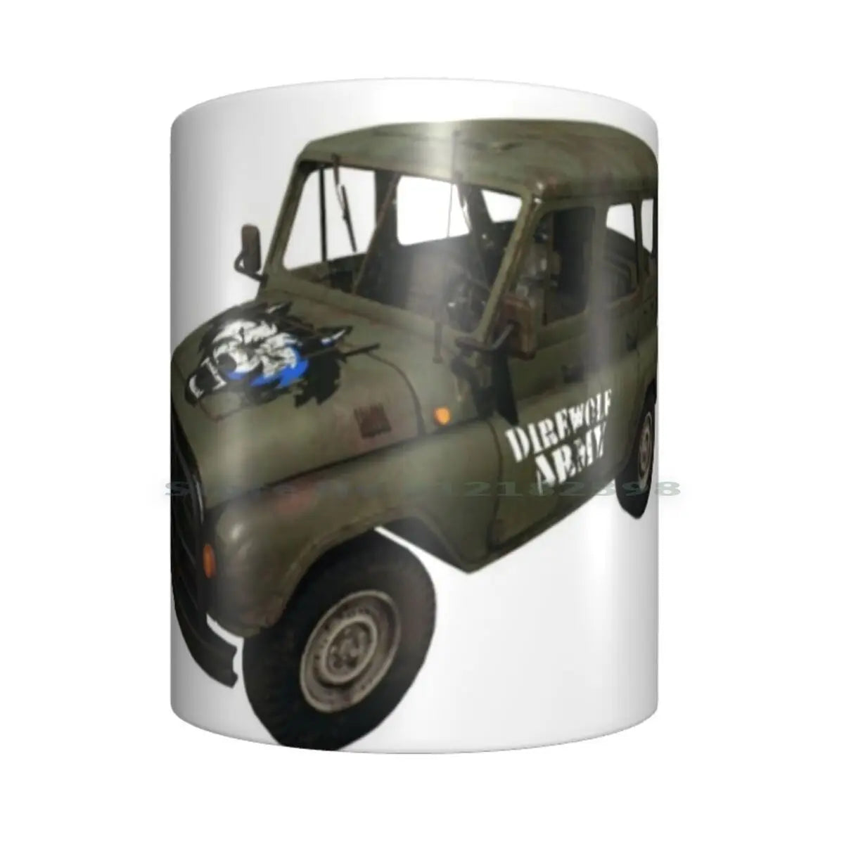 Delta Force PUBG Ceramic Mug - Direwolf Edition Coffee & Tea Cup