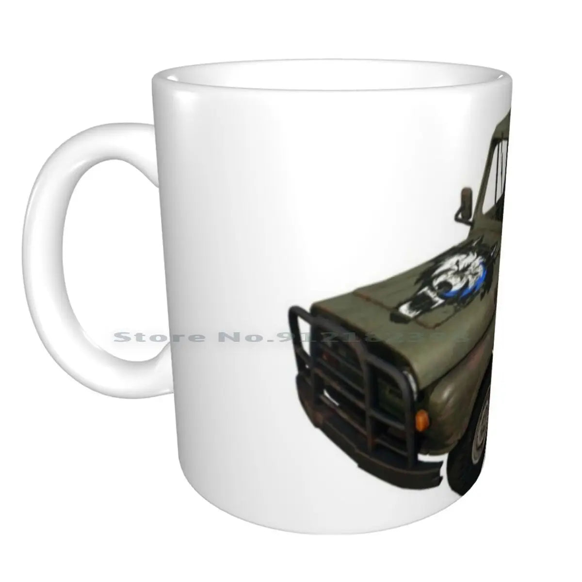 Delta Force PUBG Ceramic Mug - Direwolf Edition Coffee & Tea Cup