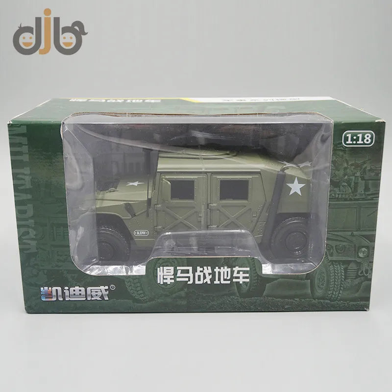 1:18 Delta Force Diecast H1 SUV Tactical HUMVEE - Military Model Toy