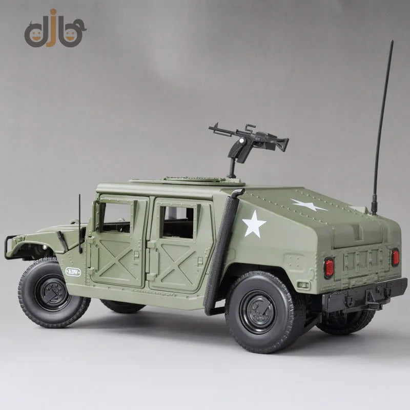 1:18 Delta Force Diecast H1 SUV Tactical HUMVEE - Military Model Toy