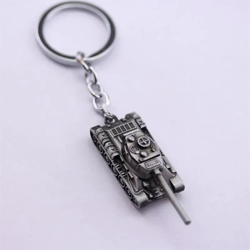 Classic Tank Keychain - Delta force hawk ops  Inspired Bronze Metal Key Ring