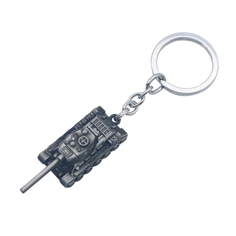 Classic Tank Keychain - Delta force hawk ops  Inspired Bronze Metal Key Ring