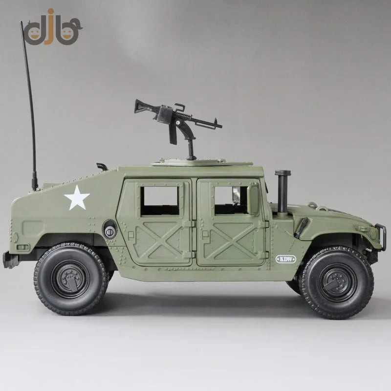 1:18 Delta Force Diecast H1 SUV Tactical HUMVEE - Military Model Toy