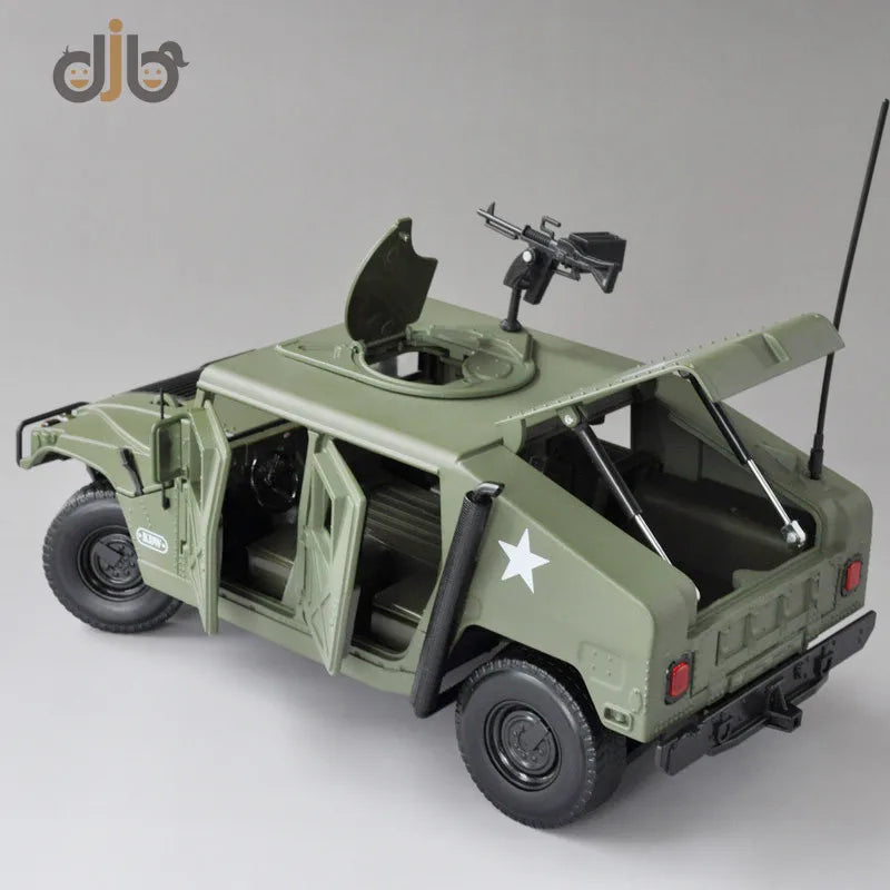 1:18 Delta Force Diecast H1 SUV Tactical HUMVEE - Military Model Toy