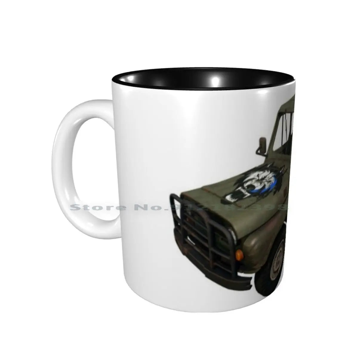 Delta Force PUBG Ceramic Mug - Direwolf Edition Coffee & Tea Cup