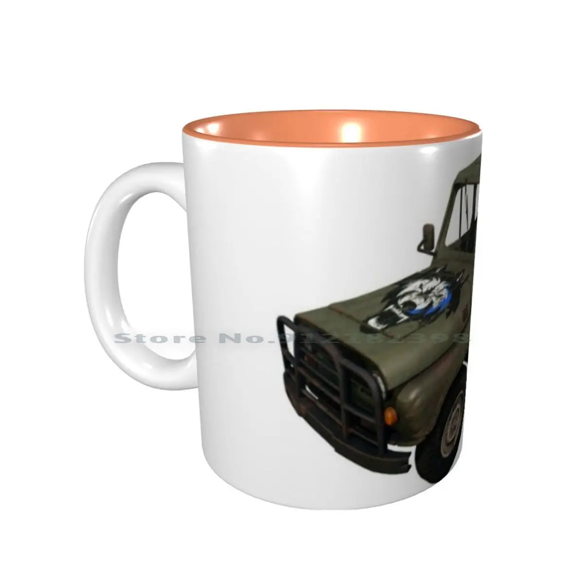 Delta Force PUBG Ceramic Mug - Direwolf Edition Coffee & Tea Cup