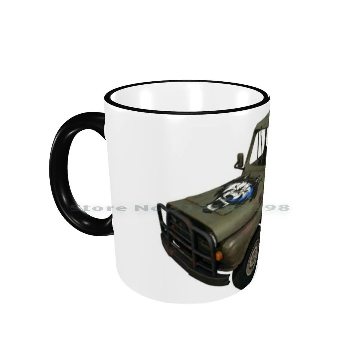 Delta Force PUBG Ceramic Mug - Direwolf Edition Coffee & Tea Cup