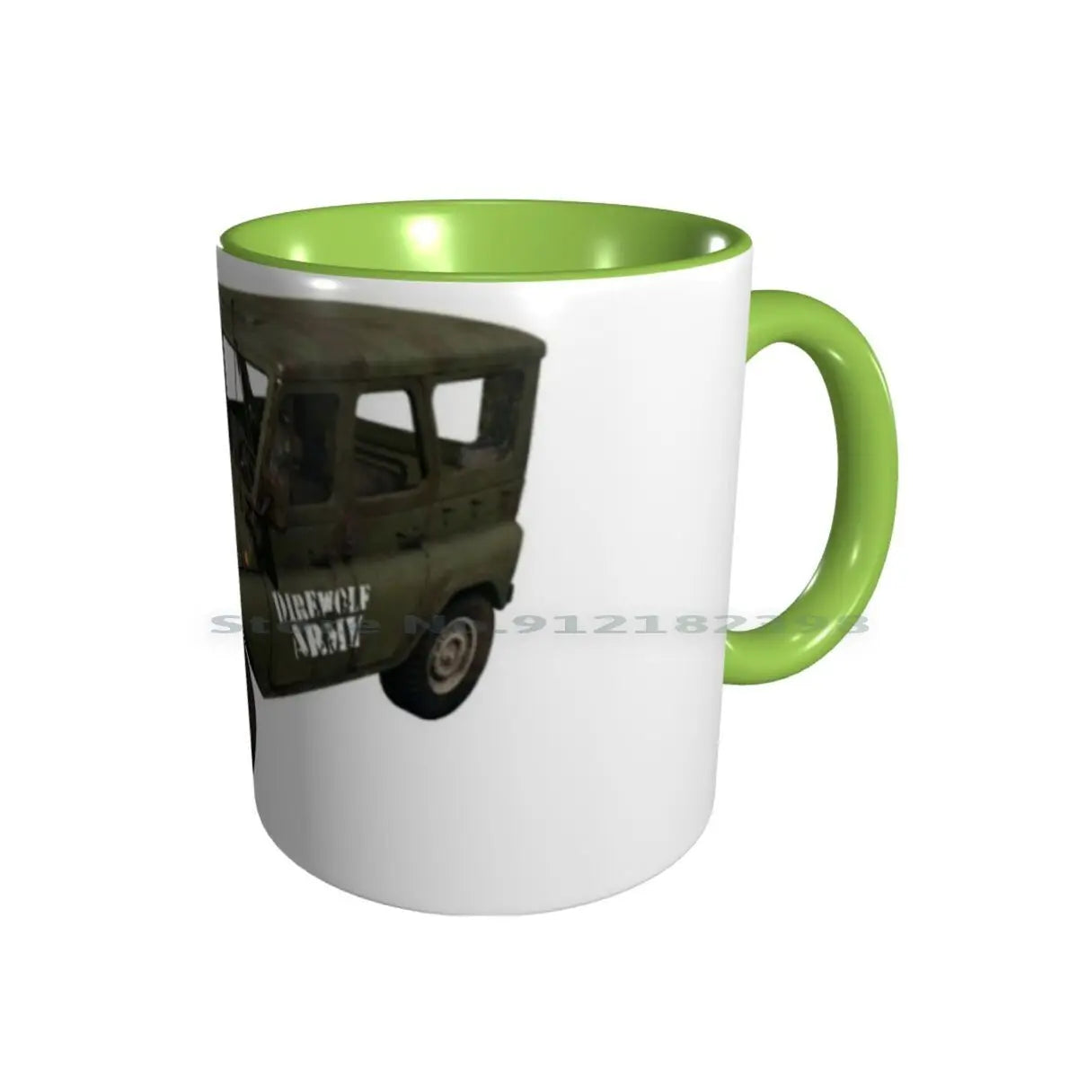 Delta Force PUBG Ceramic Mug - Direwolf Edition Coffee & Tea Cup