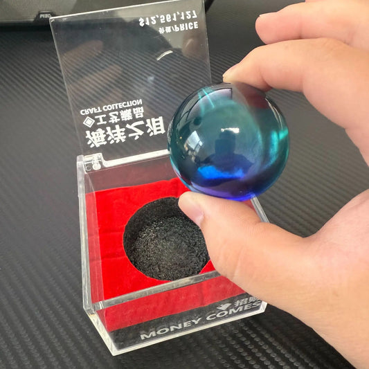 Delta Force Ocean Tear Boule de Cristal – Objet de collection de jeu, accessoire de cosplay, ornement de bureau avec coffret cadeau