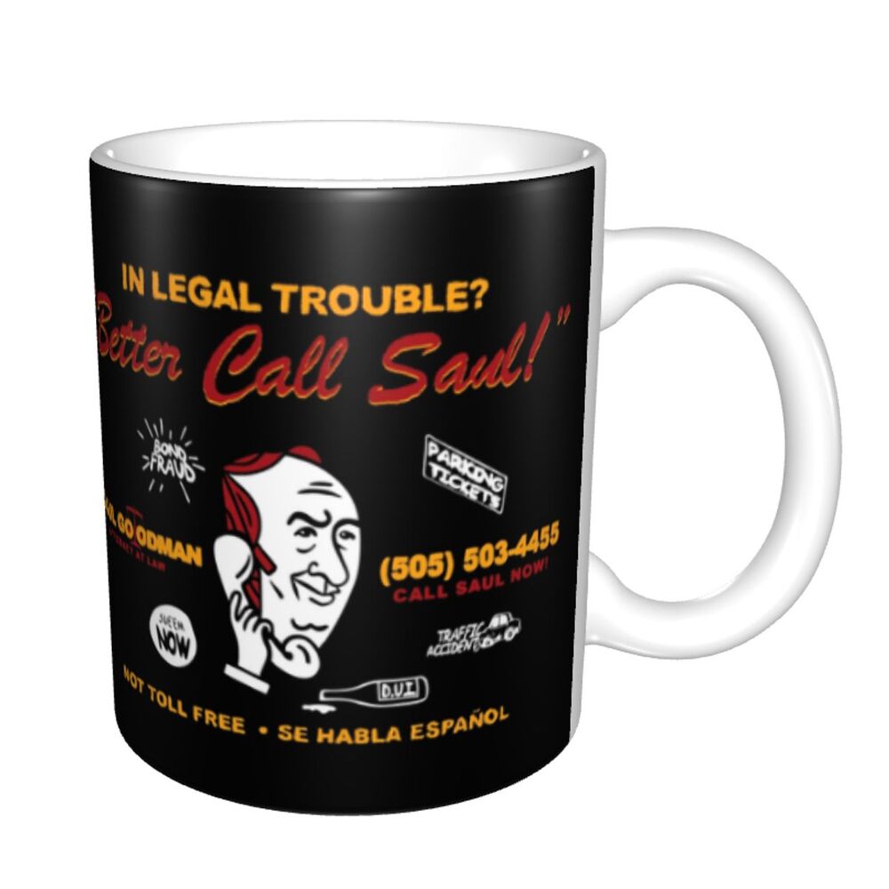 Personalized Delta Force x Better Call Saul Mug - Custom Ceramic Coffee & Tea Cup