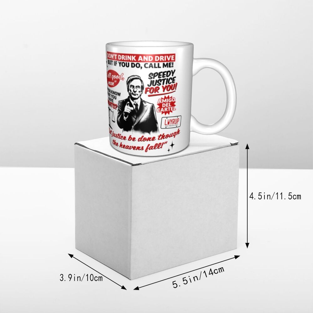 Personalized Delta Force x Better Call Saul Mug - Custom Ceramic Coffee & Tea Cup