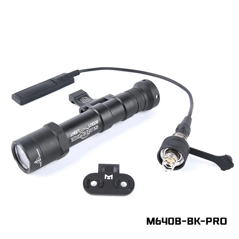 WADSN M640 Tactical Surefire Flashlight - Delta Force Hawk Ops Inspired Weapon Light