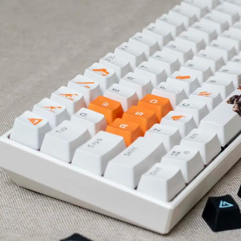 Nouveau thème Delta Force personnalisé Hauteur OEM PBT Sublimation Thermique Touches 15 Touches/28 Touches LUNA VYRON KAI SILVA Touches Cadeau PC
