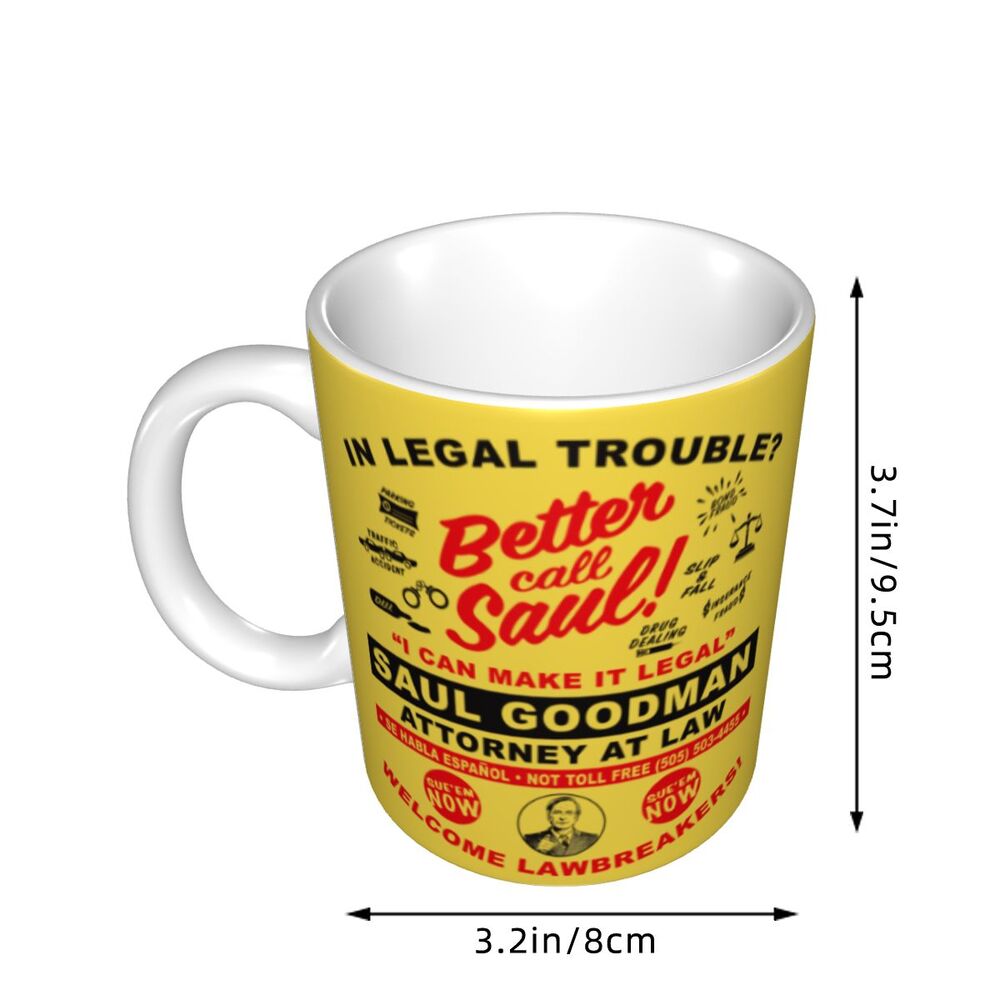 Personalized Delta Force x Better Call Saul Mug - Custom Ceramic Coffee & Tea Cup