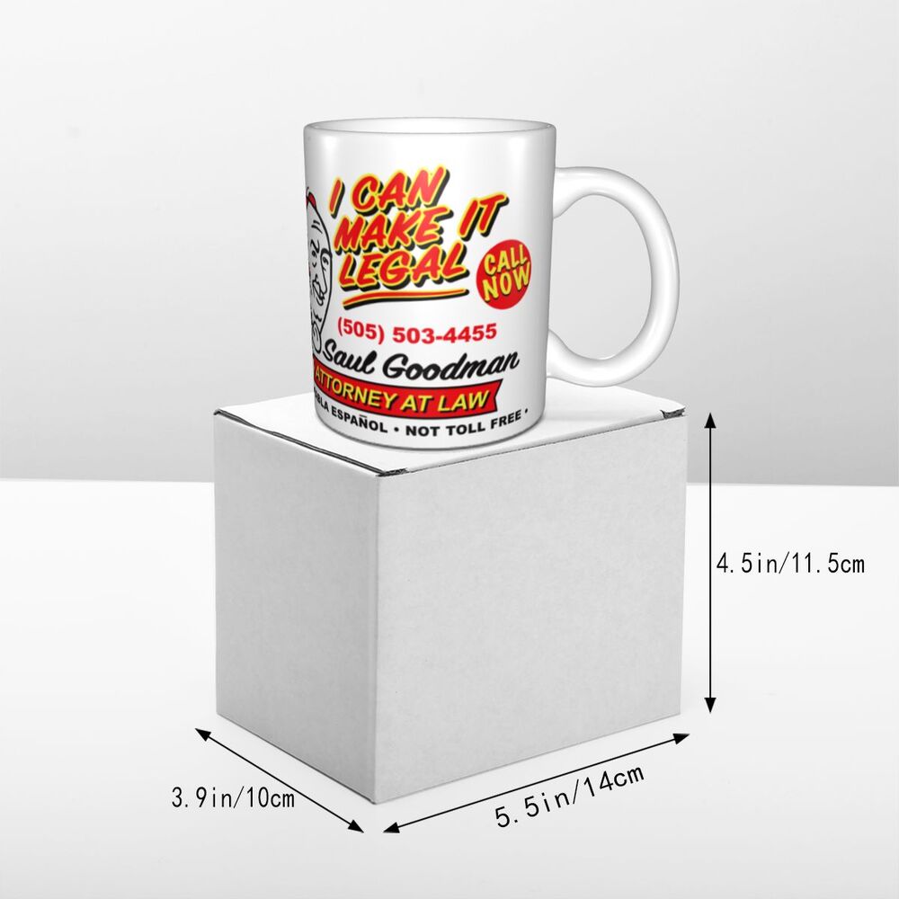 Personalized Delta Force x Better Call Saul Mug - Custom Ceramic Coffee & Tea Cup