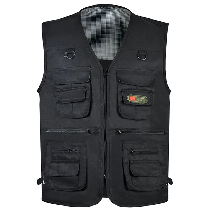 Delta force Military Tactical Vest - Multicam Sleeveless Jacket with Multiple Pockets