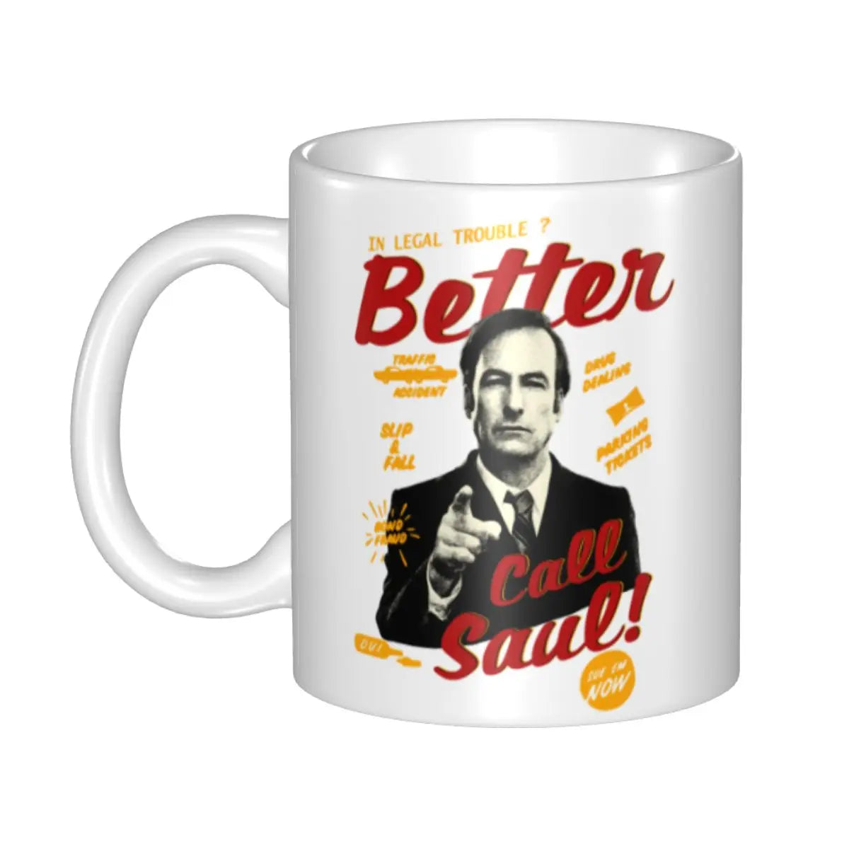 Personalized Delta Force x Better Call Saul Mug - Custom Ceramic Coffee & Tea Cup