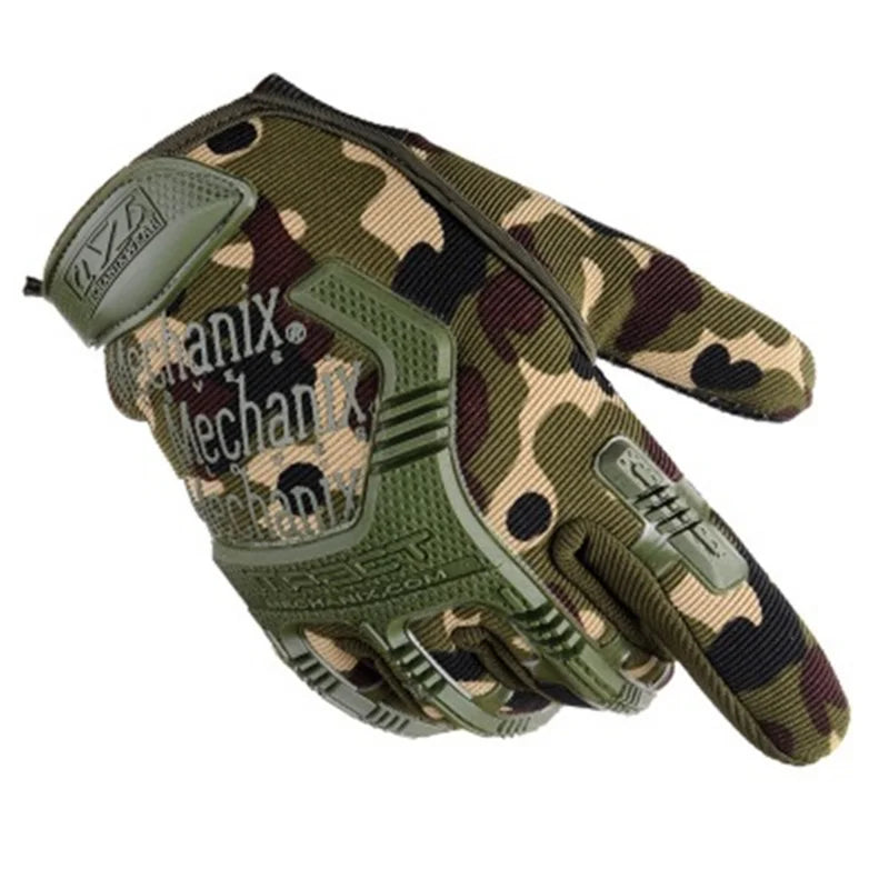 Delta Force Full-Finger Riding Gloves - Anti-Skid Tactical Combat Gear