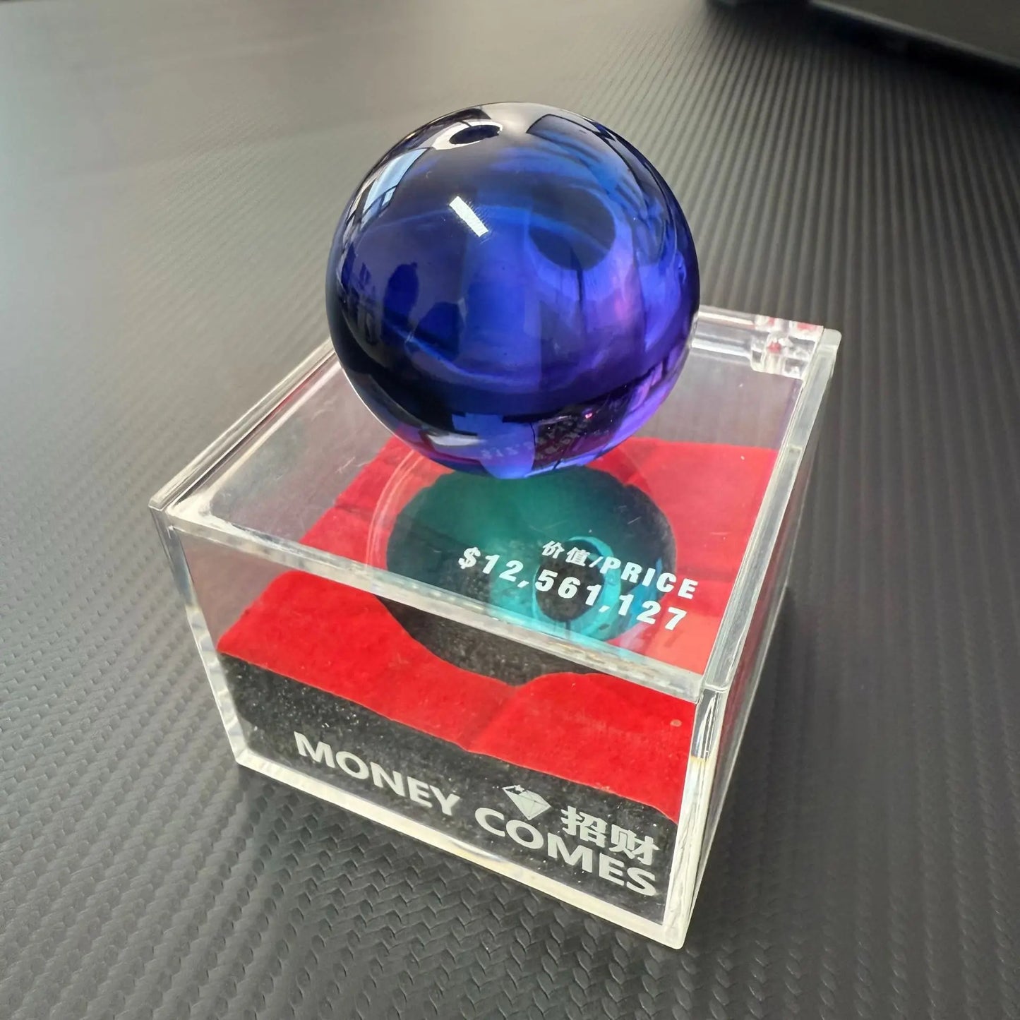 Delta Force Ocean Tear Crystal Ball – Game Collectible Cosplay Prop, Desktop Ornament with Gift Box