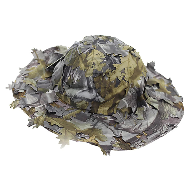 Delta Force Hawk Ops Tactical Baseball Cap – 3D Leaf Camo Snapback for Outdoor Adventures