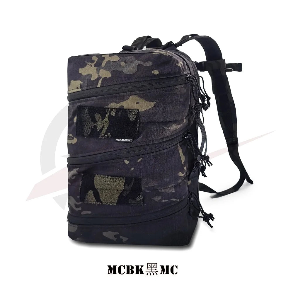 Nouveau sac à dos compact tactique Delta Force de style SS - Sac d'assaut et médical multifonctionnel