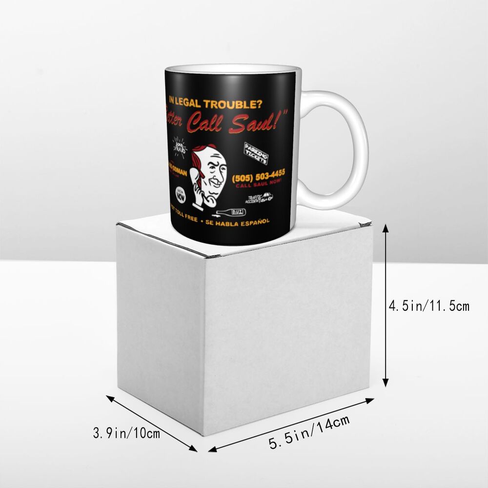 Personalized Delta Force x Better Call Saul Mug - Custom Ceramic Coffee & Tea Cup