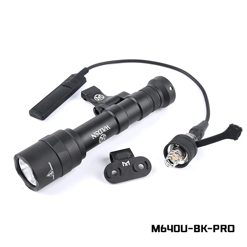 WADSN M640 Tactical Surefire Flashlight - Delta Force Hawk Ops Inspired Weapon Light