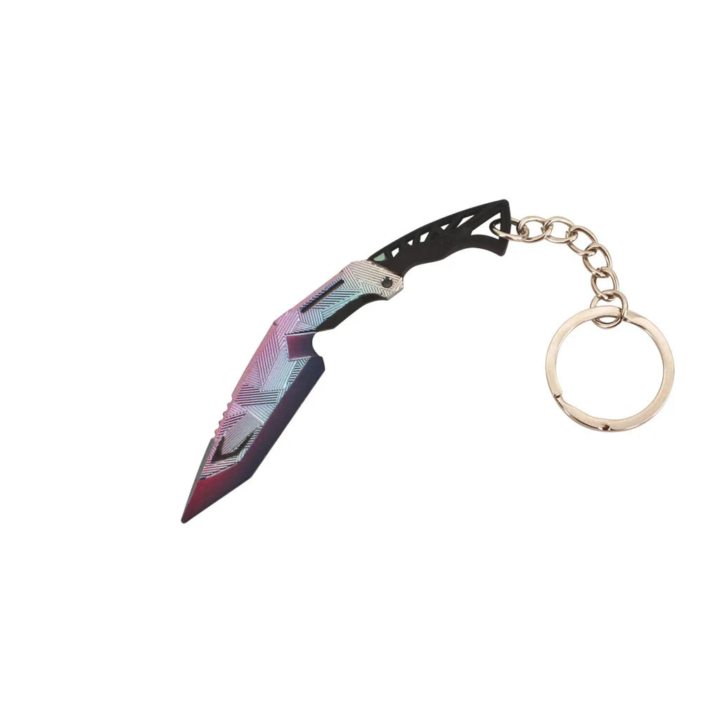 Delta Force Hawk Ops Nepal Series Knife – Metal Decorative Sword Model, Safe Unsharpened Collectible Ornament