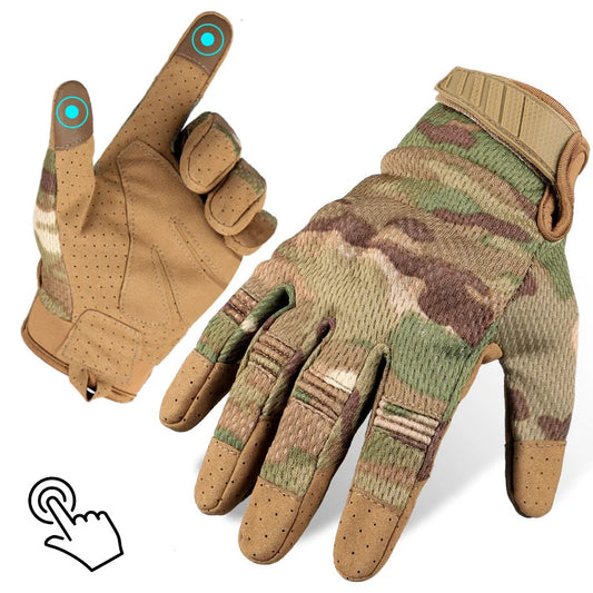 Delta Force Military Tactics Windproof Full-Finger Gloves - Outdoor Sports & Hunting