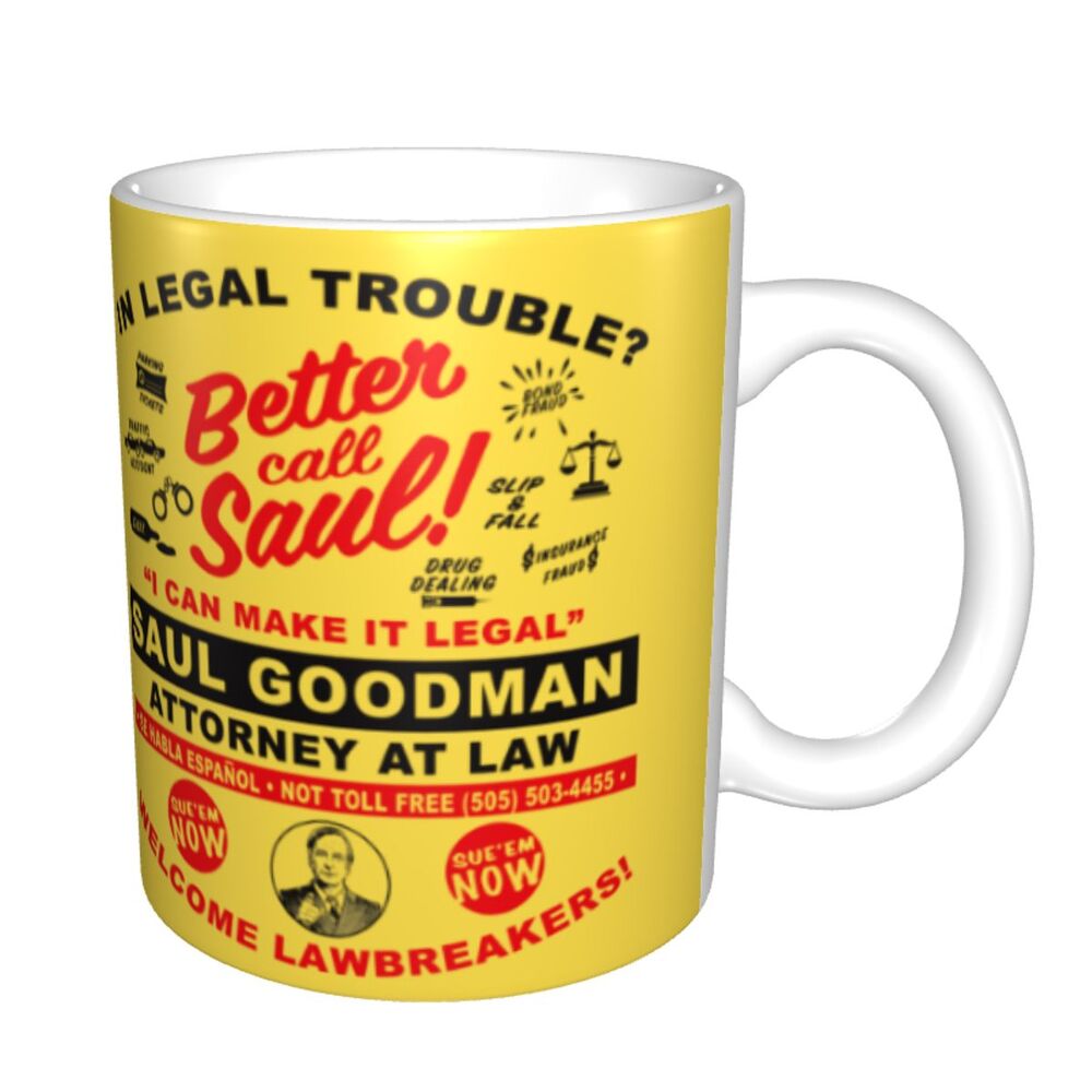 Personalized Delta Force x Better Call Saul Mug - Custom Ceramic Coffee & Tea Cup