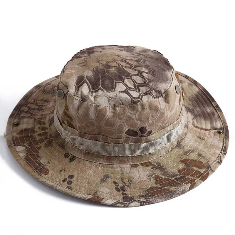 Delta Force Hawk Ops Camouflage Hat – Tactical Bucket Hats for Outdoor Adventures