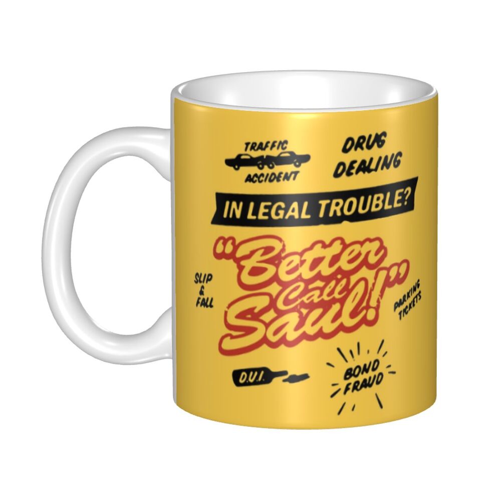 Personalized Delta Force x Better Call Saul Mug - Custom Ceramic Coffee & Tea Cup