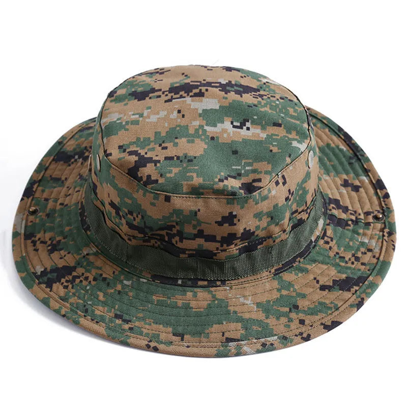 Delta Force Hawk Ops Camouflage Hat – Tactical Bucket Hats for Outdoor Adventures