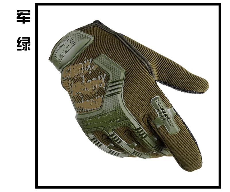 Delta Force Full-Finger Riding Gloves - Anti-Skid Tactical Combat Gear