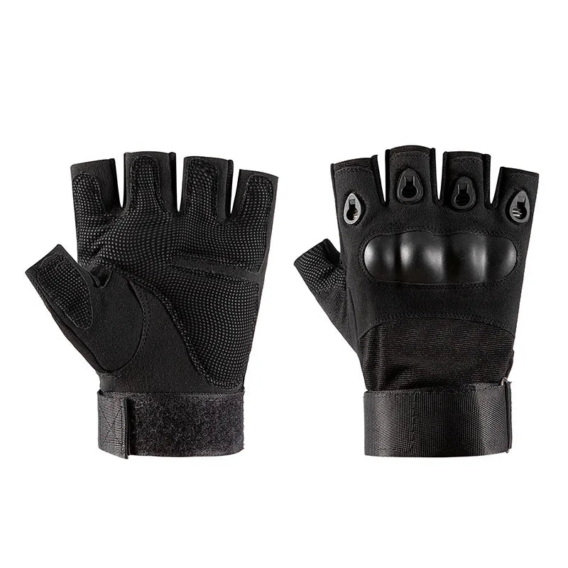 Delta Force Tactical Gloves - Half & Full Finger Anti-Skid Protective Gear