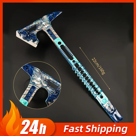 Delta Force Battle Axe Replica – 22cm Metal Samurai Weapon Model | Gaming & Cosplay Prop