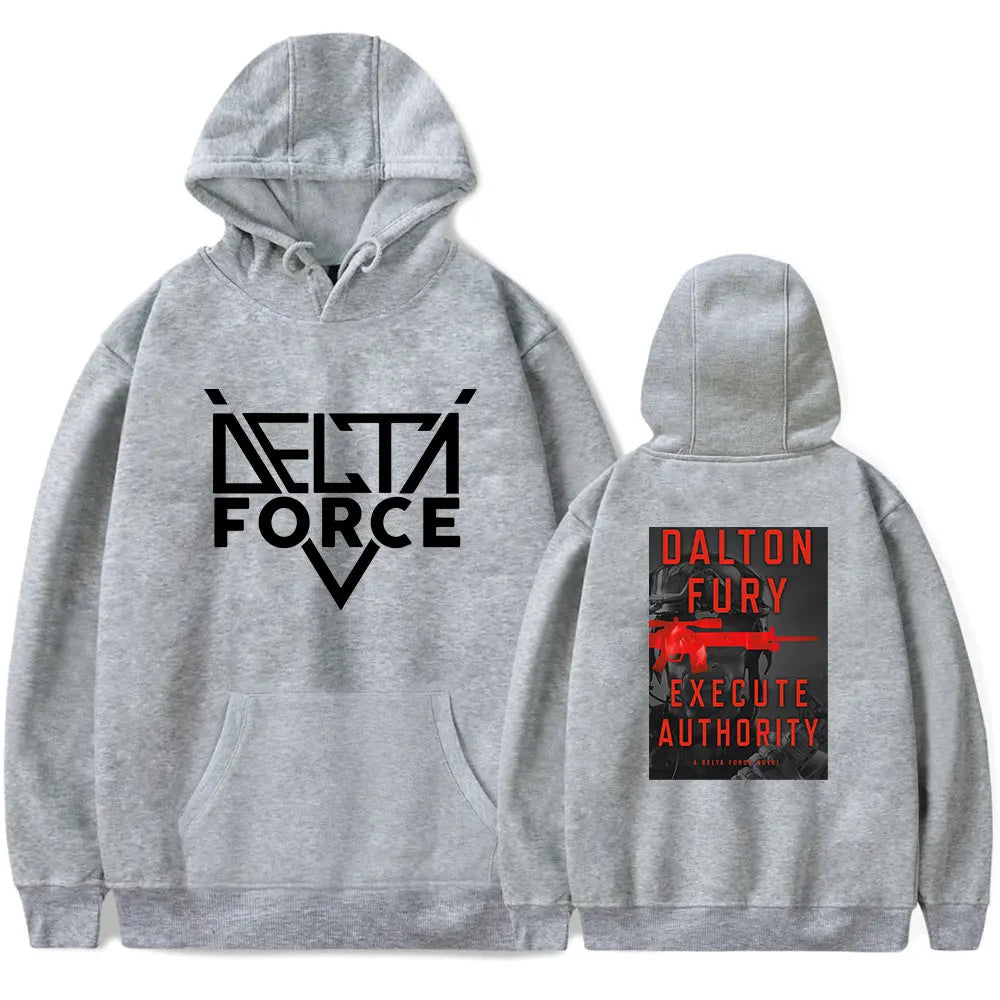 Delta Force Hoodies - Unisex Hooded Cosplay & Casual Streetwear Sweatshirts