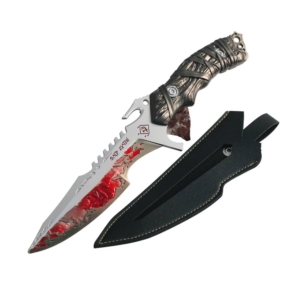Delta Force Executioner Melee Knife – 25cm Game Sword Model, Safe Unsharpened Desktop Ornament & Collectible Gift