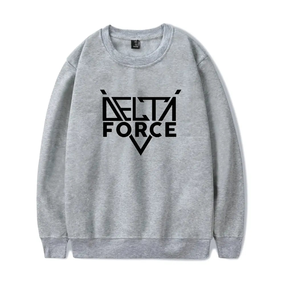 Delta Force Hoodie - Casual Crewneck Long Sleeve Sweatshirt for Men & Women