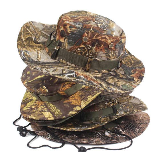 Delta Force Hawk Ops Camouflage Cap – Tactical Boonie Hat for Outdoor Adventures