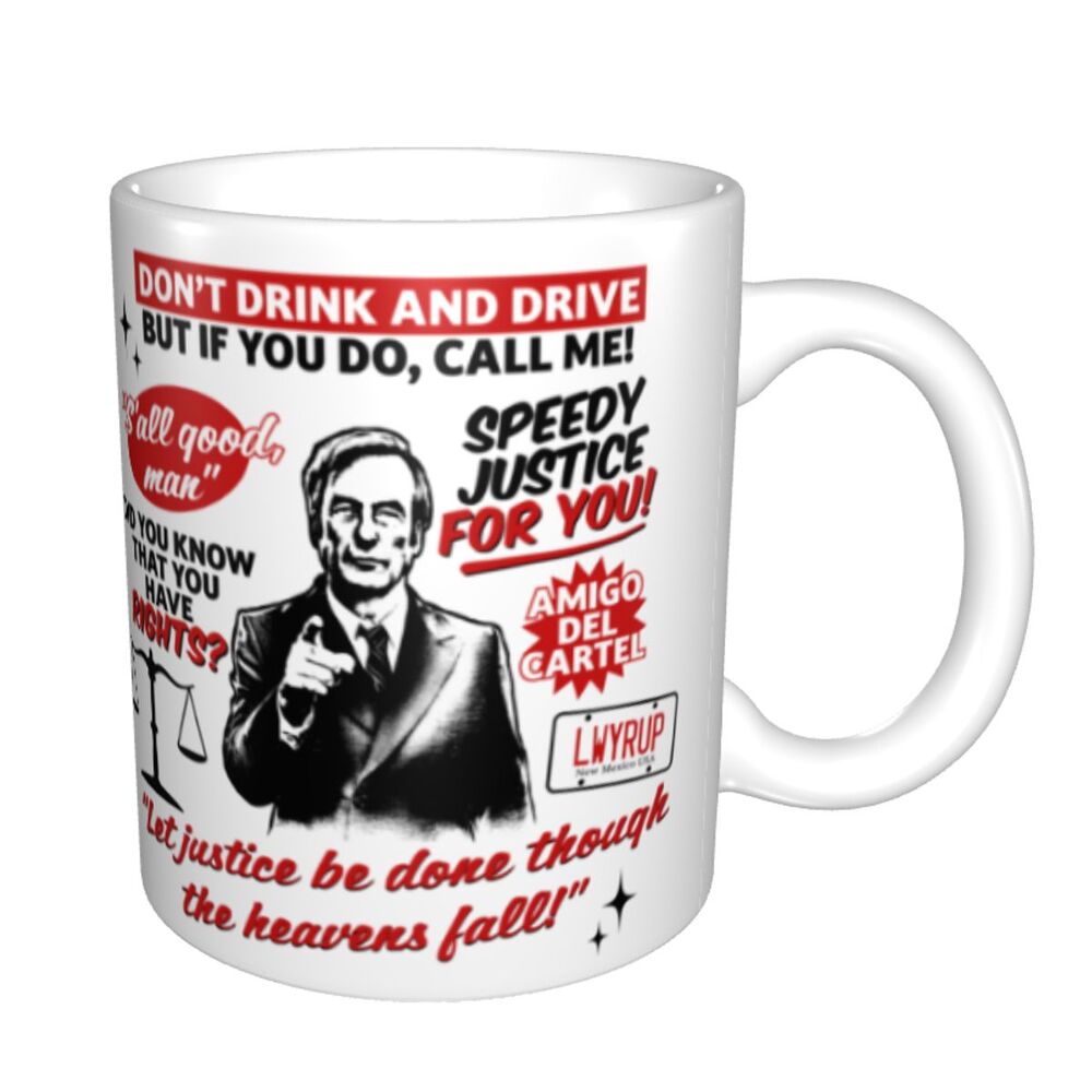 Personalized Delta Force x Better Call Saul Mug - Custom Ceramic Coffee & Tea Cup