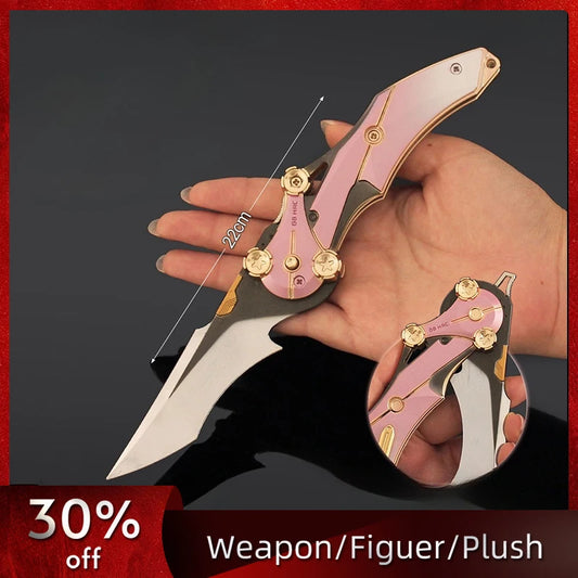 Delta Force Folding Knife LIMITED EDITION – 22cm Bouncing Blade Replica | Gaming Prop & Desk Ornament