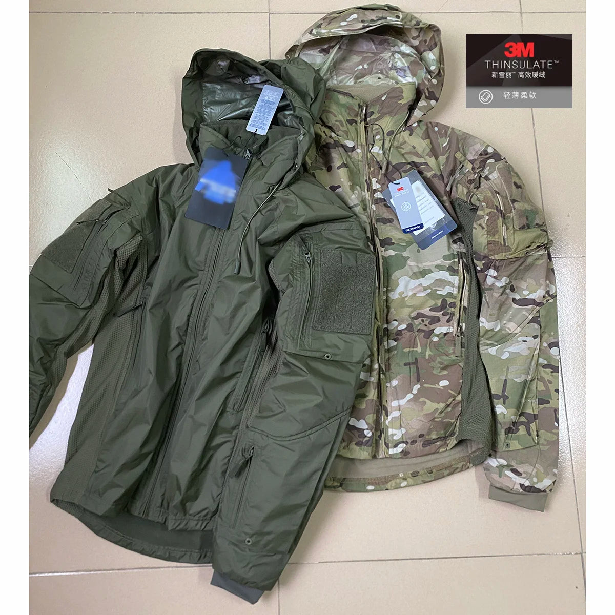 UF Soft Shell Jacket - High-Efficiency Thinsulate™ Delta Force Replica