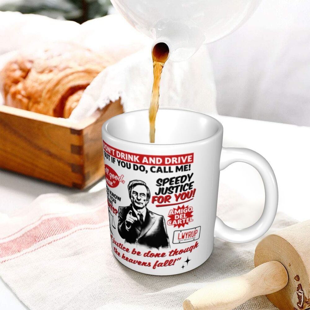 Personalized Delta Force x Better Call Saul Mug - Custom Ceramic Coffee & Tea Cup