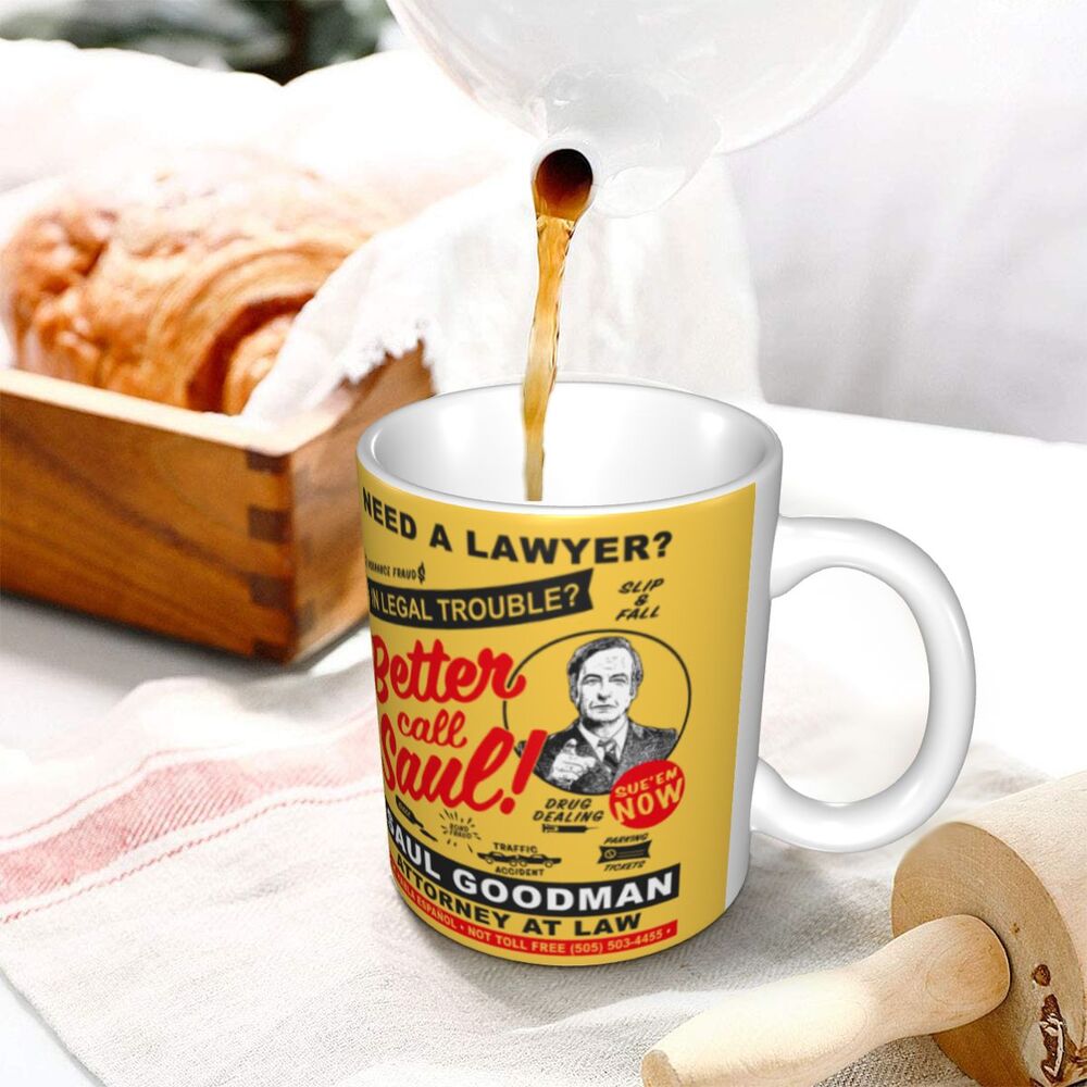 Personalized Delta Force x Better Call Saul Mug - Custom Ceramic Coffee & Tea Cup